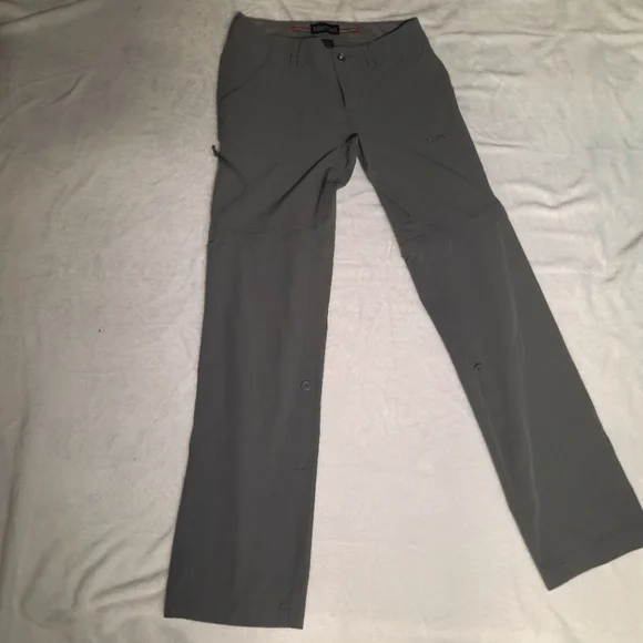 MARMOT Convertible Zip-off Nylon Hiking Pants Size 4 - Picture 1 of 14